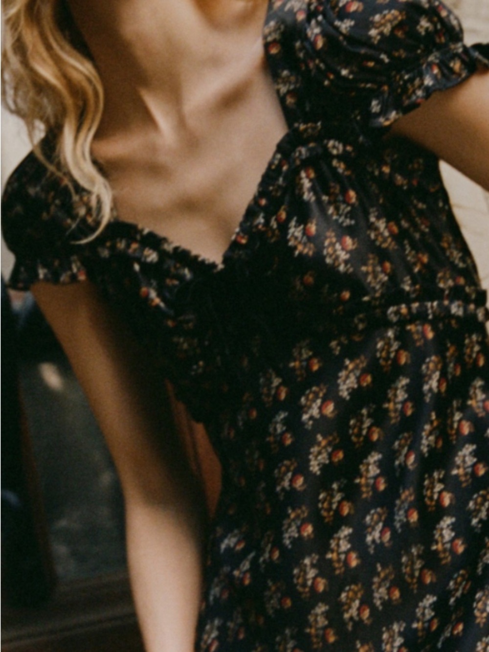 DOEN Marybell Dress in Delphinium Floral - NWT - Picture 3 of 13